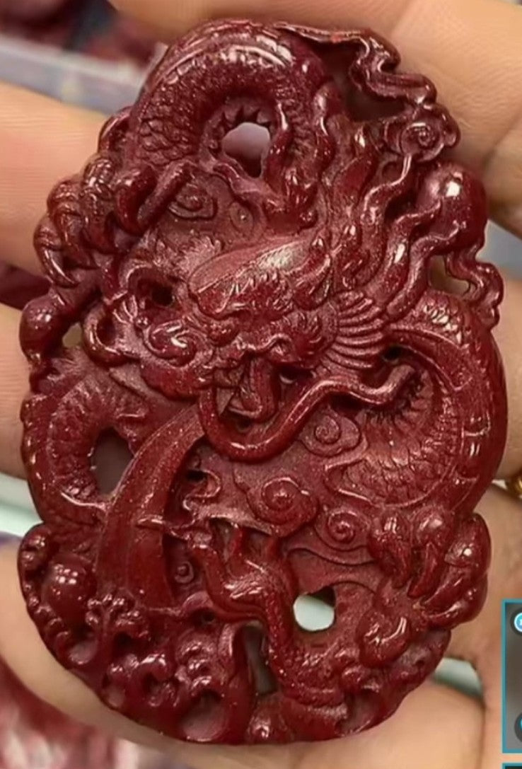 Plaque dragon ajouré